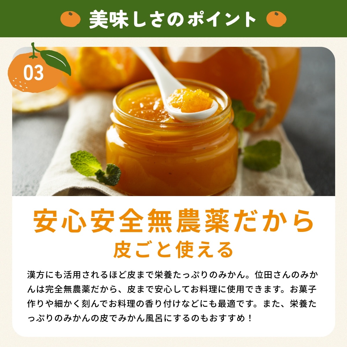 位田さんの完全無農薬三ヶ日みかん 8kg