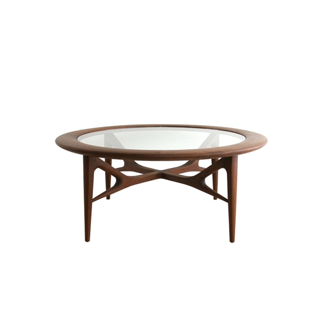 chairfactory】METAL TABLE□リビング ガラステーブル 800 (机