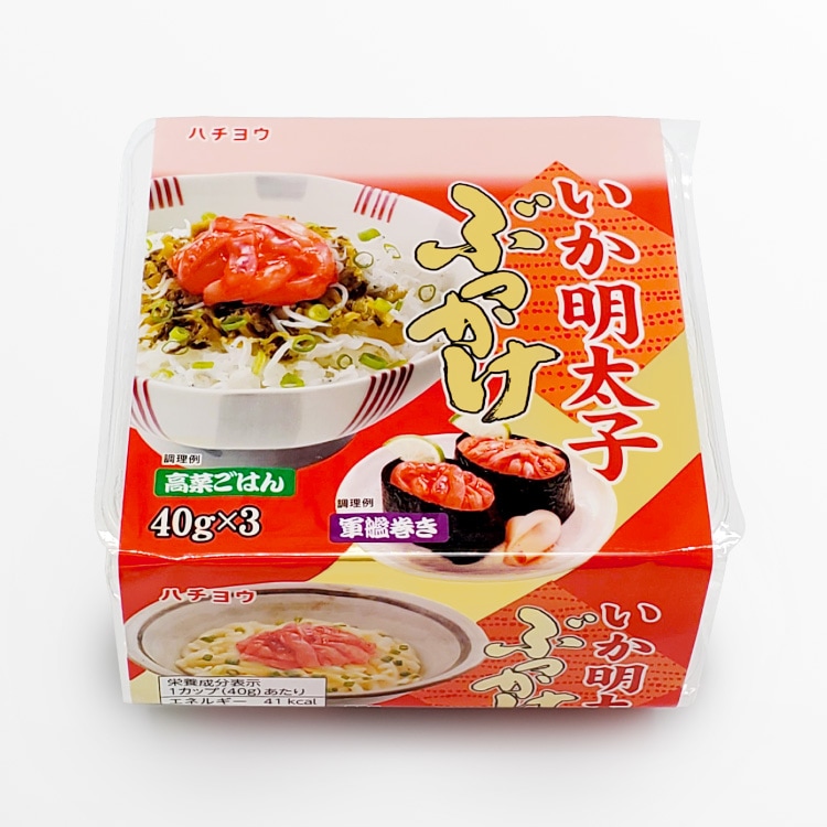 いか明太子ぶっかけ