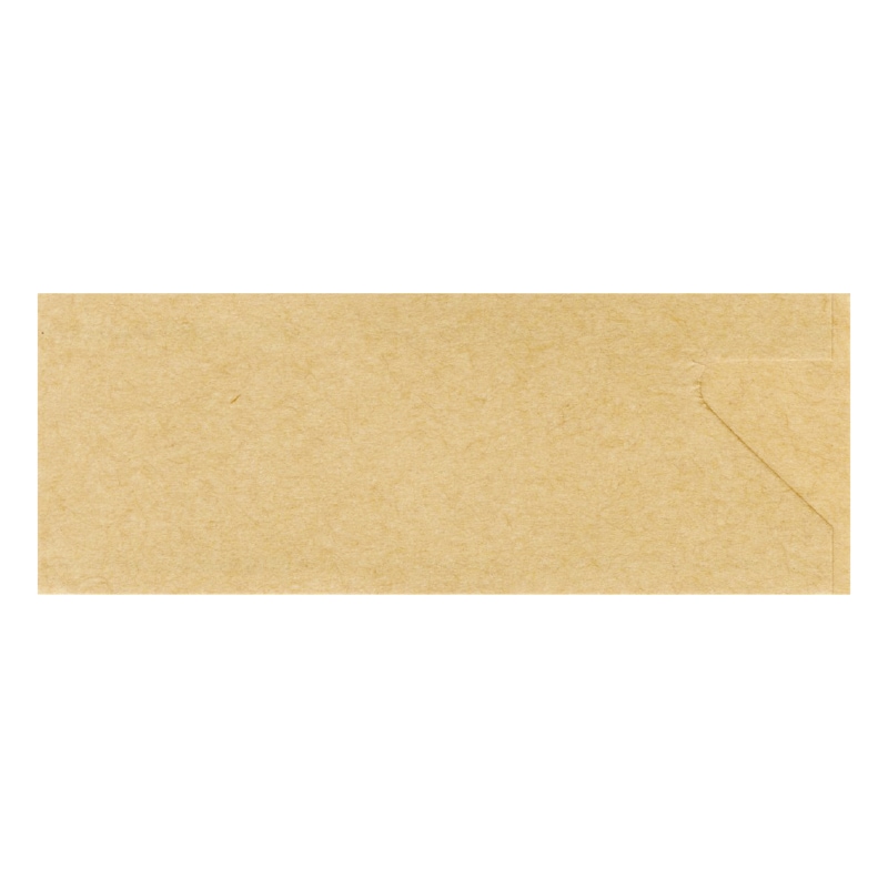 大黒工業　リユース箸用箸袋７５　№２　茶　500枚入×50袋（25000枚）/箱