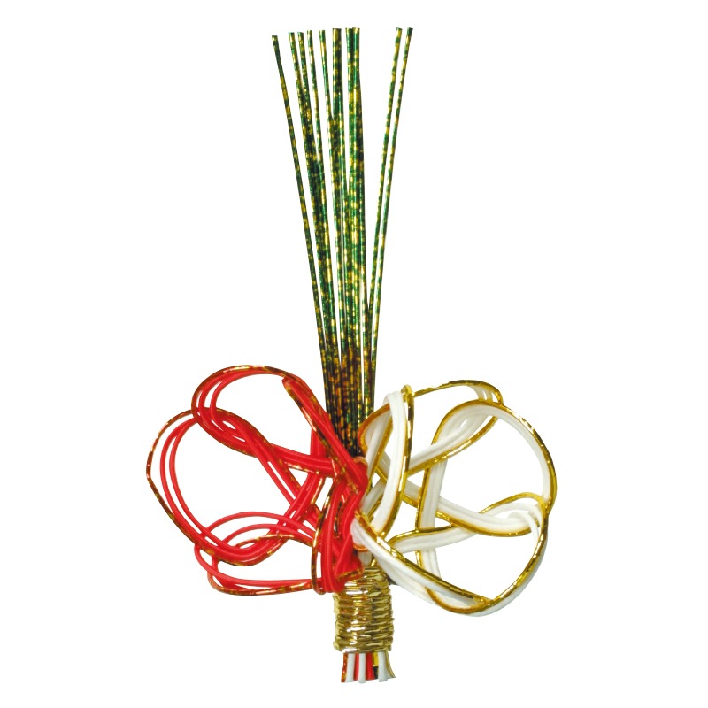 大黒工業 水引飾り　№6201  梅松葉　100個入×20袋（2000個）/箱