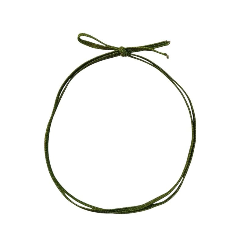 イグチ 装飾資材　平彩ゴム 2重 片花結び 小　折径12cm　濃緑　100本入／1000本入