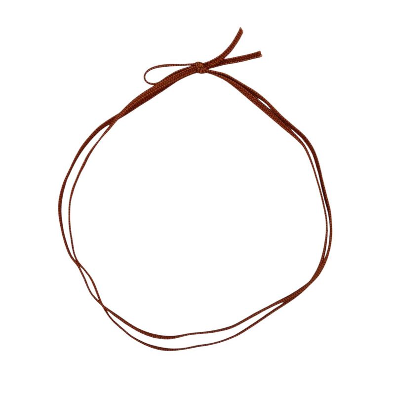 イグチ 装飾資材　平彩ゴム 2重 片花結び 中　折径15cm　茶／オレンジ／紺　100本入×10袋（1000本）/箱　
