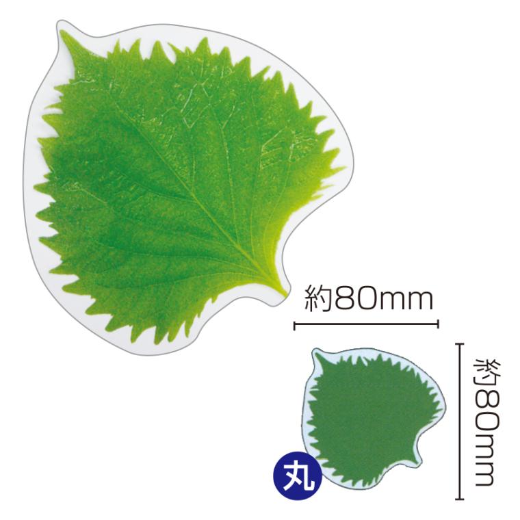 グルメシート　大葉　丸　1000枚入×24袋（24000枚）/箱