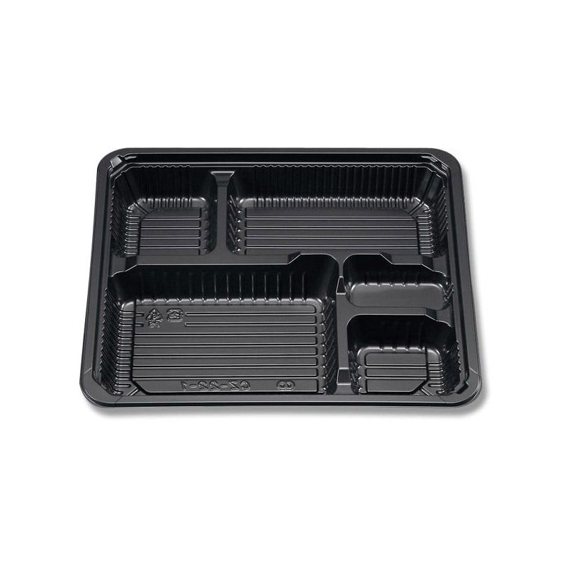 プラスチック製 2つ仕切り容器 600枚 プラスチック製 2つ仕切り容器 600枚