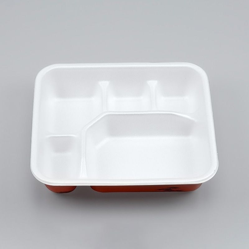 シーピー化成 弁当容器 VKｰ512 有明 本体　50枚入×8袋（400枚）/箱