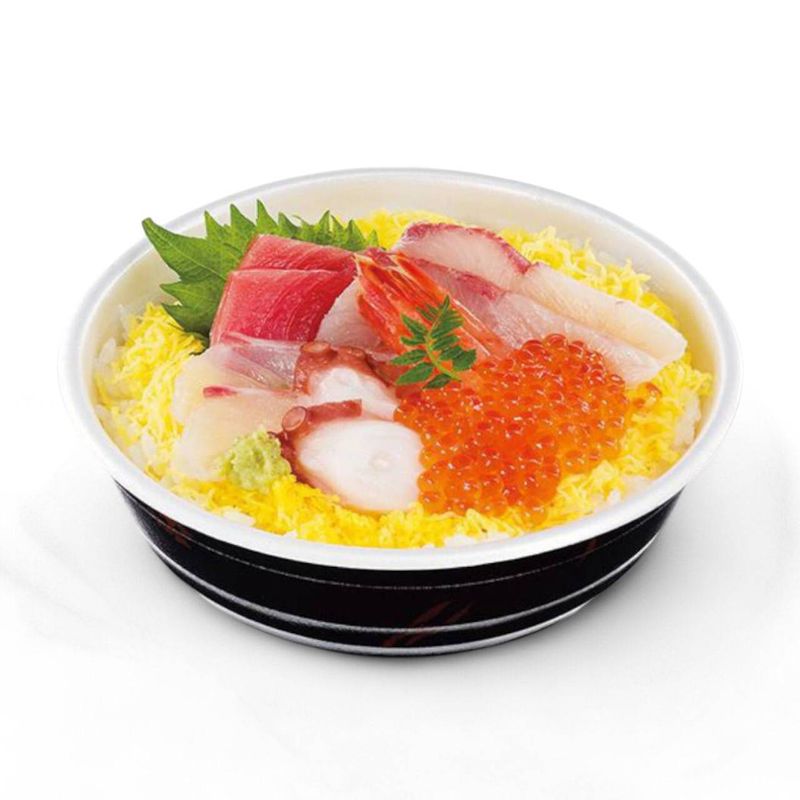 シーピー化成 丼容器　VKｰ362 丸丼中　本体 ねごろ　50枚入×16袋（800枚）/箱