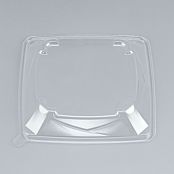 シーピー化成 丼容器 CZラプレ角丼 17-17 透明蓋　50枚入×18袋（900枚）/箱　　