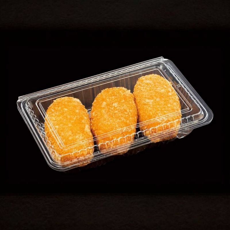 シーピー化成 フードパック(折蓋タイプ) H-4-B　100枚入×30袋（3000枚）/箱