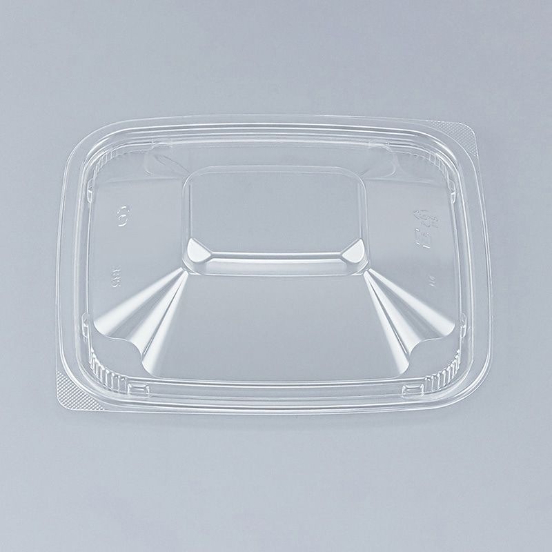 シーピー化成 鍋型容器 BFランチ角385　内嵌合蓋　50枚入×12袋（600枚）/箱