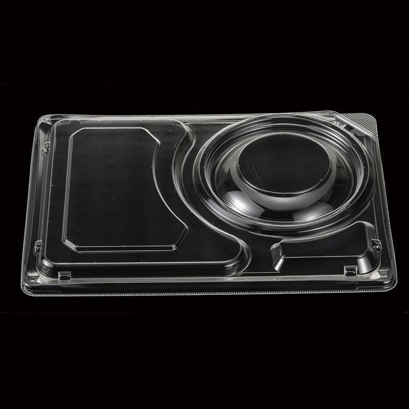 エフピコチューパ 弁当容器　デリカランチ　DL-26-19　部分内嵌合蓋　50枚入×8袋（400枚）/箱