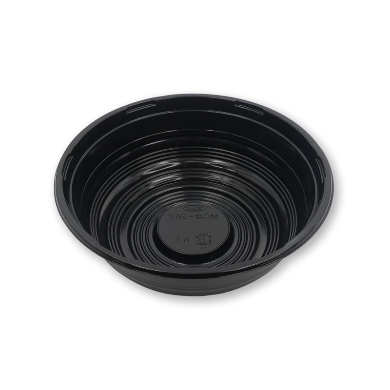 エフピコチューパ 丼容器　MS丼-362　黒本体　50枚入×16袋（800枚）/箱