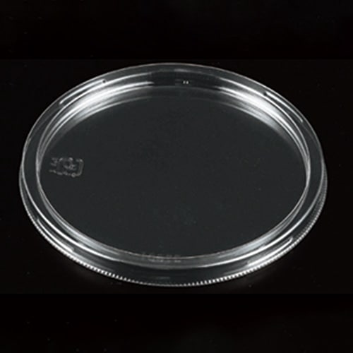 エフピコチューパ 食品容器　PC-100Φ　TC 嵌合蓋　50枚入×50袋（2500枚）/箱