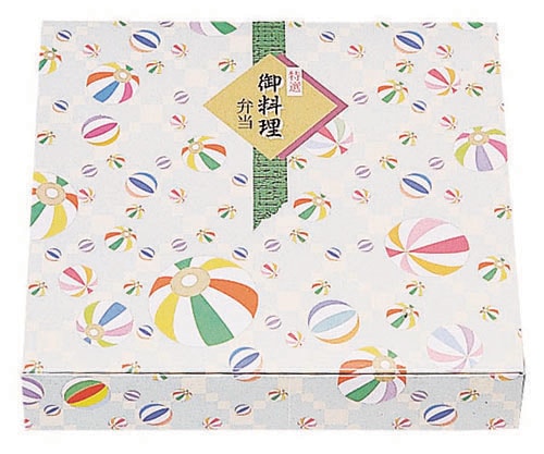 エフピコチューパ 仕出し弁当容器 紙ボックス　一体型 70-70 紙風船　50枚入×6袋（300枚）/箱