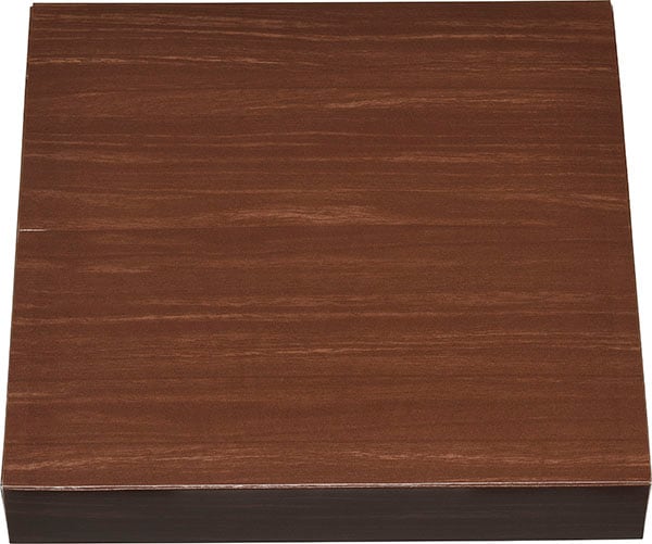 エフピコチューパ 仕出し弁当容器 紙ボックス　一体型 エコ折蓋 80-80 FSM ダークウッド 50枚入×6袋（300枚）/箱