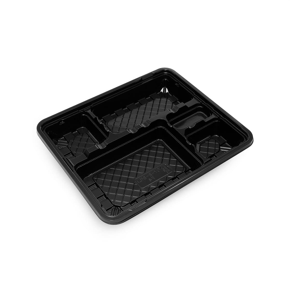 エフピコチューパ 弁当容器 CY-2-2 黒本体（L） 50枚入×12袋（600枚