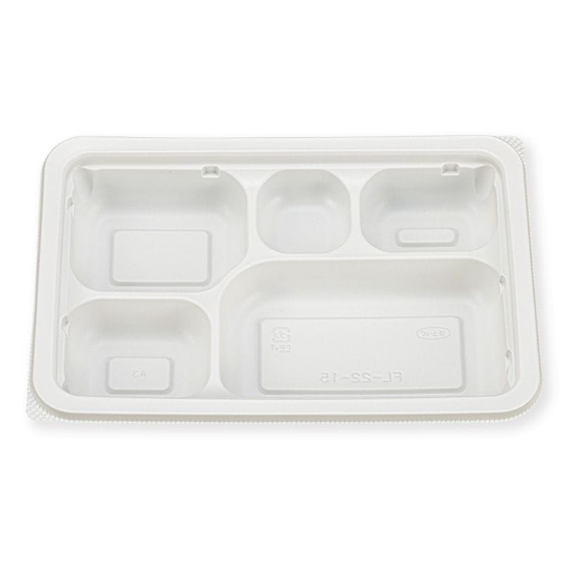 エフピコチューパ 冷凍対応弁当容器　FL-22-15　白本体　50枚入×12袋（600枚）/箱