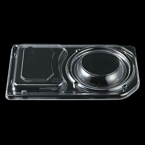 エフピコチューパ 弁当容器　デリカランチ　DL-25-15　部分内嵌合蓋　50枚入×12袋（600枚）/箱