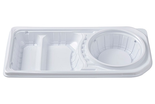 エフピコチューパ 弁当容器　デリカランチ　DL-30-15 白本体　50枚入×８袋（400枚）/箱