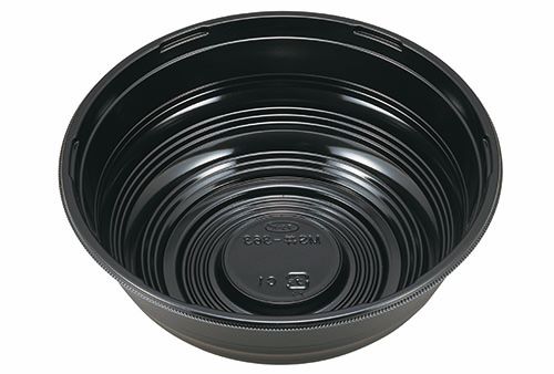 エフピコチューパ 丼容器　MS丼-360-B　黒本体　50枚入×20袋（1000枚）/箱