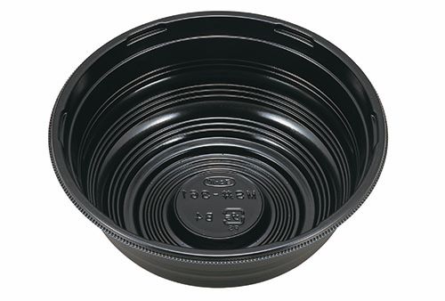 エフピコチューパ 丼容器　MS丼-361　黒本体　50枚入×16袋（800枚）/箱