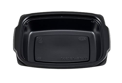 エフピコチューパ 食品トレー 冷凍対応FL-18-13（35） 黒本体　50枚入×12袋（600枚）/箱　