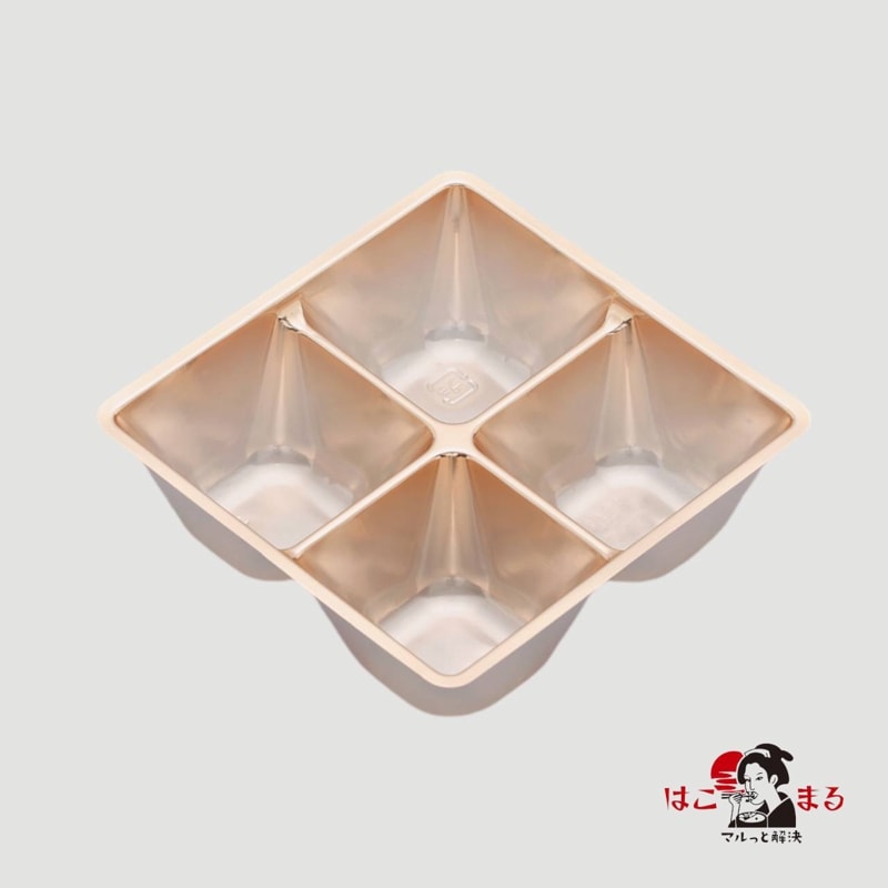 北原産業　小鉢65　赤金Ｃ仕切　100枚入／2000枚入