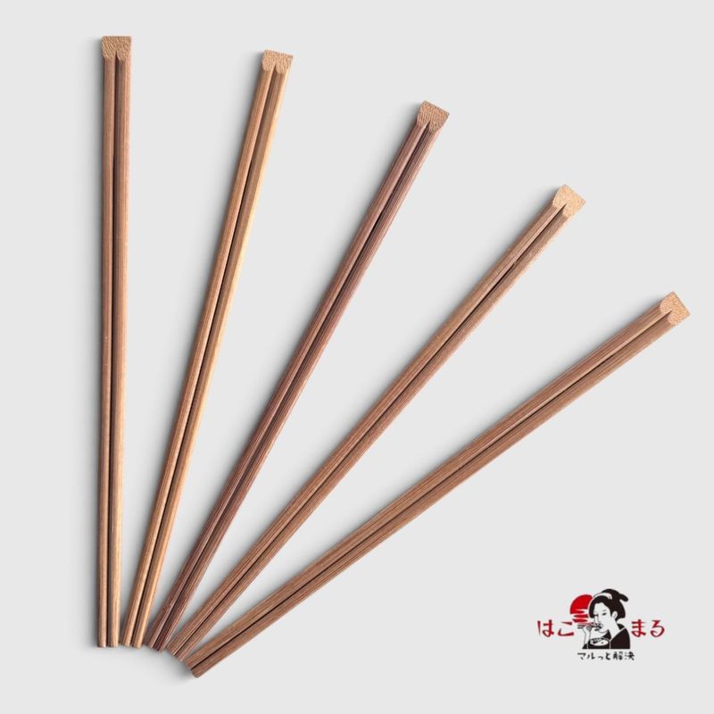 黒竹天削　24cm　100膳×30袋（3000膳）/箱.