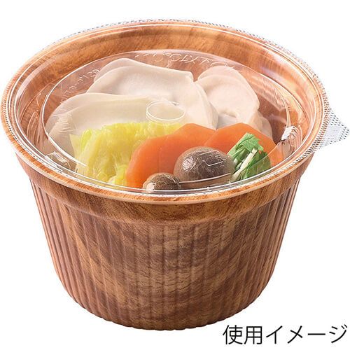 エフピコ 食品容器  MFPドリスカップ 129-540 本体 並木W  30枚入×24袋（720枚）/箱