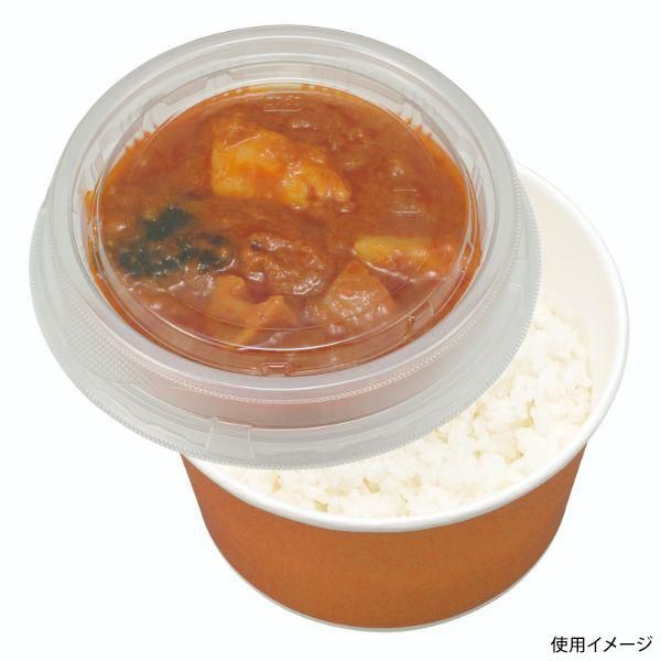 エフピコ 紙製丼容器　RK-142-850 クラフト 本体　50枚入×12袋（600枚）/箱