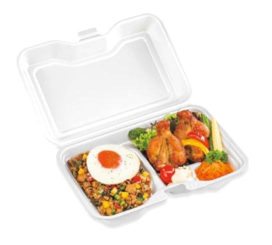 シーピー化成 食品容器　フードパック VK-612-3 無地　50枚入×4袋（200枚）/箱