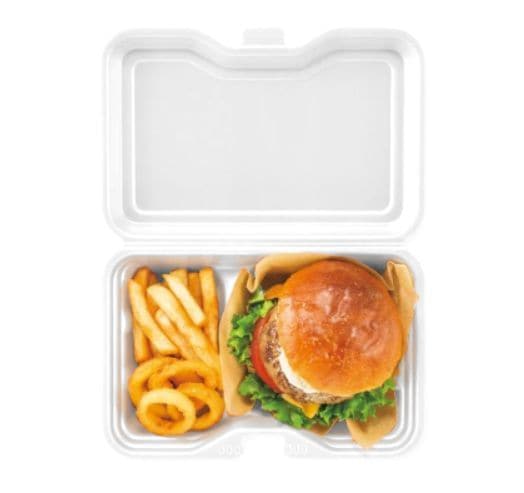 シーピー化成 食品容器　フードパック VK-612-2 無地　50枚入×4袋（200枚）/箱