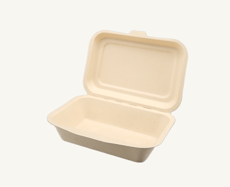 ダイモン エコ容器　ムギ＆タケフードパック Small AGM-02　50枚入×10袋（500枚）/箱