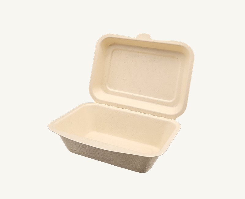 ダイモン エコ容器　ムギ&タケ フードパック Medium AGM-01　50枚入×10袋（500枚）/箱