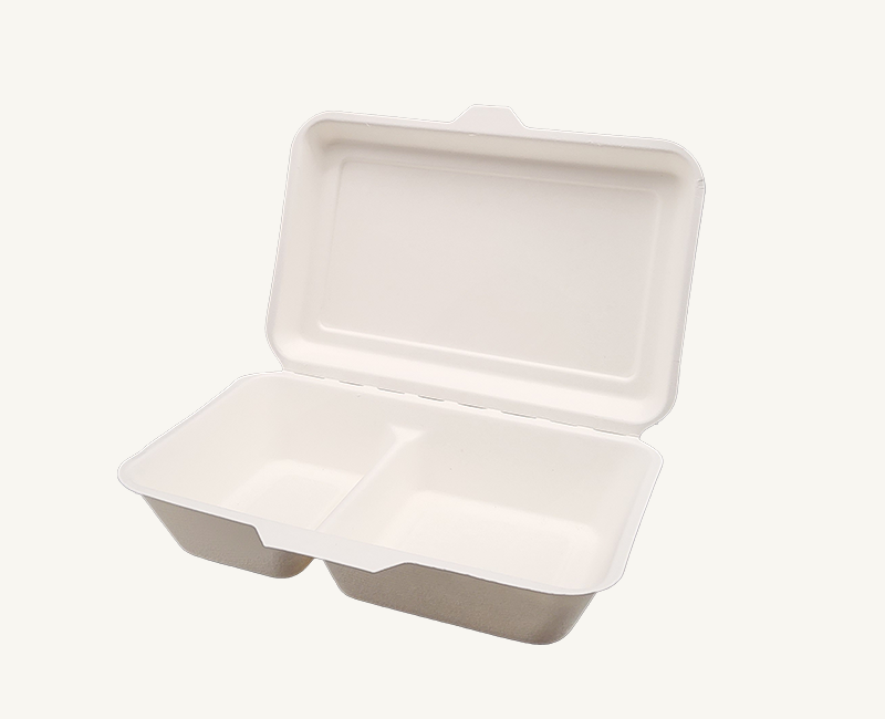 ダイモン エコ容器　サトウキビ フードパック Partition AGS-03　50枚入×10袋（500枚）/箱