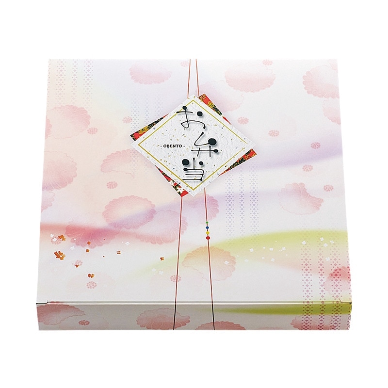 北原産業 仕出し弁当容器 80-80 唯結 ワンピース 紙ボックス 本体　50枚入×6袋（300枚）/箱