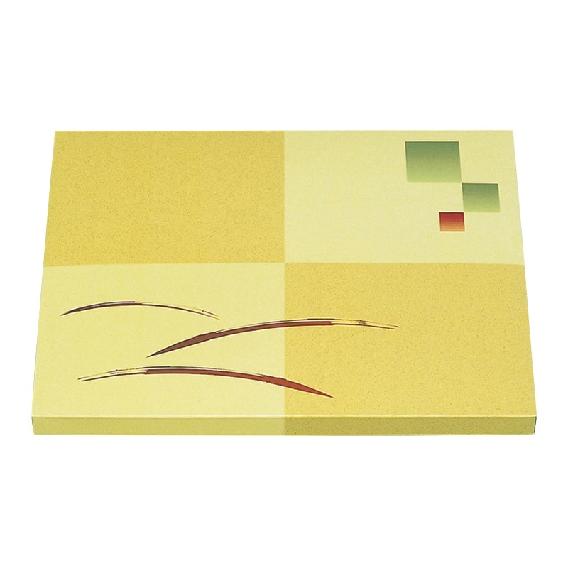 北原産業 紙ボックス弁当容器　本体 115-80 山吹　20枚入×4袋（80枚）/箱