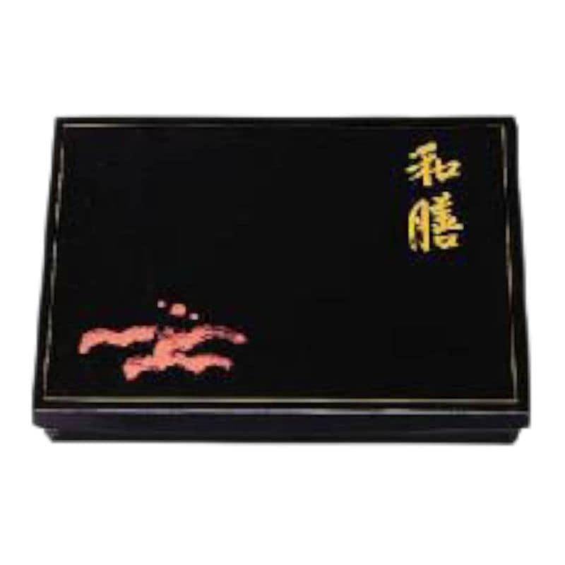 北原産業 紙ボックス弁当容器　本体 115-80 和膳　20枚入×4袋（80枚）/箱