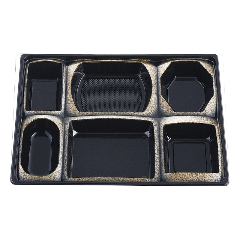 北原産業 紙ボックス弁当容器用　中仕切　115-80 F-5　渋金　20枚入／80枚入