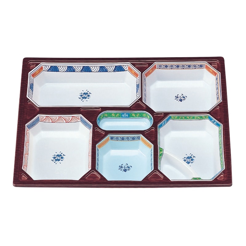 北原産業 紙ボックス弁当容器用　中仕切　115-80 C-7　若杉　20枚入×4袋（80枚）/箱