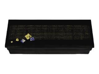 北原産業 紙ボックス弁当容器　竹膳二段会席 睦月 黒セット　50セット/箱