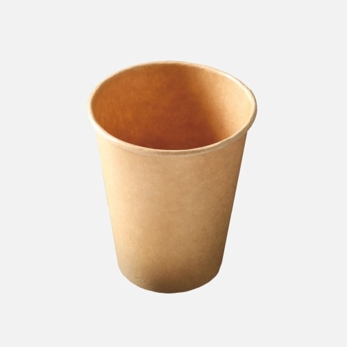 ケーピープラテック 紙コップ未晒紙　KMA-240 ナチュラル　50枚入×20袋（1000枚）/箱