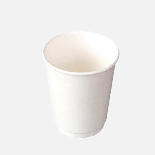 ケーピープラテック 紙コップPLA　KMJ-240 ホワイト　25枚入×20袋（500枚）/箱
