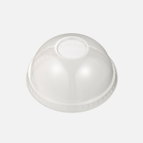 ケーピープラテック PETコップ用フタ　 DY-D98（ドームフタ穴無）　50枚入×20袋（1000枚）/箱