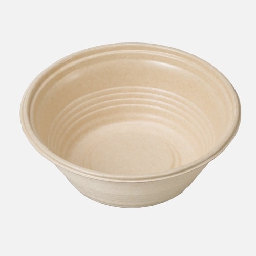 ケーピープラテック パルプモールド丼容器  KMP丼170本体 ナチュラル　25枚入×18袋（450枚）/箱