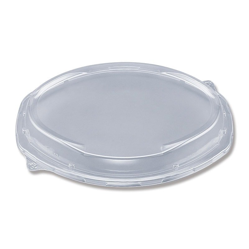 シーピー化成 オードブルプレート　BFプレ小判用 31-21　嵌合蓋　10枚入／300枚入