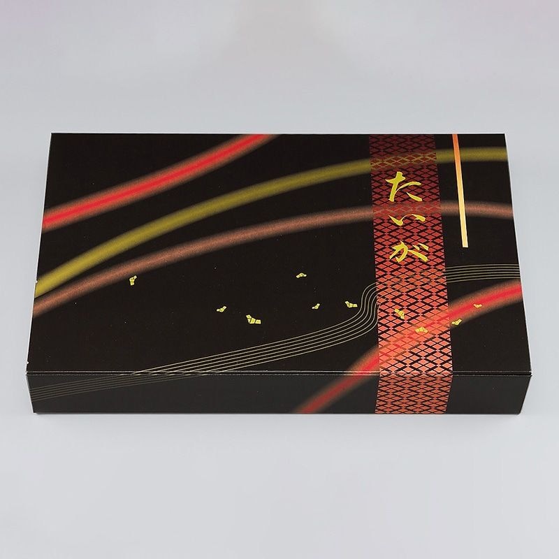 シーピー化成 仕出し弁当容器　紙ボックス 一体型 90-60 たいが　50枚入／300枚入