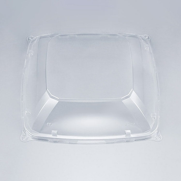 シーピー化成 オードブル容器　NU盛ブル 27-27AP　嵌合蓋　10枚入／240枚入