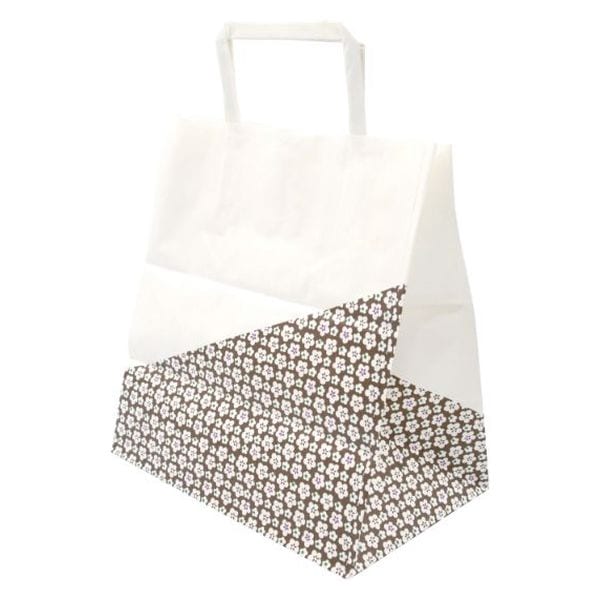 福助工業 紙手提げ袋 ラッピーバッグNo.10 花林　50枚入／400枚入