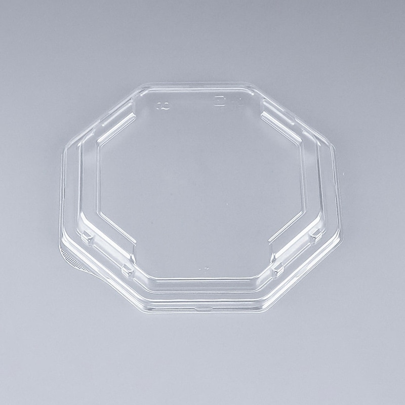 シーピー化成 米飯容器　BFハカマ集八角 17（N） 外嵌合蓋　50枚入×12袋（600枚）/箱